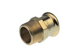 Pressrør og fittings - Vsh Fabrieken Overgang vsh muffe/nippel 22 mm x 1 cu - 38117