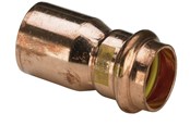 Pressrør og fittings - Viega Profipress G reduktion 22 x 18 mm kobber - 346577
