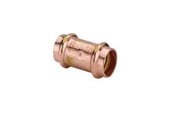 Pressrør og fittings - Viega Profipress gas muffe 15 mm kobber - 346485