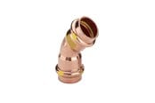 Pressrør og fittings - Viega Profipress G bøjning 45° 28 Kobber/blank, 345631 - 345631