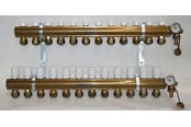 Gulvvarme - Pettinaroli Fordeler pettinaroli 1x3/4/20 pex 12 kredse - 7035SYS20-12