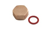 Pex-systemer - Roth Slutmuffe 3/4" rødgods - 17046615.126