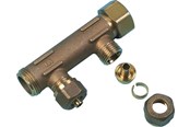 Pex-systemer - Uponor Fordeler rør uponor 3/4 3x15 mm med fast muffe - 1036174