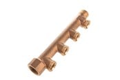 Pex-systemer - Roth Fordelerrør 3/4" 4 afgreninger rødgods - 17046217.432