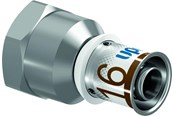 Alu-pex systemer - Uponor s-press plus preskobling muffe/muffe 16 mm x 12 - 1070515