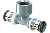 Alu-pex systemer - Uponor s-press plus prestee muffe/muffe 32 mm x 34 - 1070601