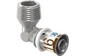 Alu-pex systemer - Uponor s-press plus presvinkel 90° muffe/nippel 20 mm x 12 - 1070533