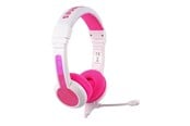 Hovedtelefoner/headset - onanoff BuddyPhones School+ Pink - BP-SCHOOLP-PINK