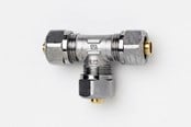 Kompressionsfittings - IMI Hydronic Tee kompression ta 15 mm pn10 - 53640315