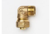 Kompressionsfittings - IMI Hydronic Vinkel kompression ta 90° 18 mm x 3/4 nippel - 53606618