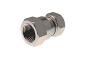 Kompressionsfittings - Vsh Fabrieken Vsh kompression overgangsmuffe krom 10 mm x 1/2 - 0896401