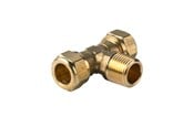 Kompressionsfittings - Vsh Fabrieken Vsh kompression tee nippel 15 mm x 1/2x15 mm - 0867988