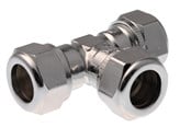 Kompressionsfittings - Vsh Fabrieken Vsh kompression tee krom 10 mm - 0896808