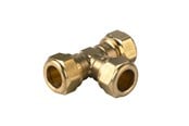Komprimeringsbeslag - Vsh Fabrieken Vsh kompression tee 22 mm - 0867174