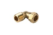 Komprimeringsbeslag - Vsh Fabrieken Vsh kompression vinkel 90° nippel 22 mm x 3/4 - 0862026