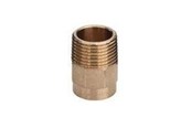 Kobberrør og fittings - Viega Overgang muffe/nippel 22 mm x 1" rødgods - 100889