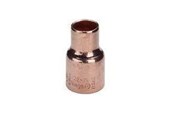 Kobberrør og fittings - Viega Reduktionsmuffe 22 x 15 mm kobber - 101565