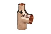 Kobberrør og fittings - Viega T-stykke 15 x 12 x 12 mm kobber - 103569