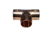 Kobberrør og fittings - Viega T-stykke 15 mm kobber - 100131