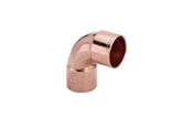 Kobberrør og fittings - Viega Vinkel 90° muffe/muffe 10 mm kobber - 103132