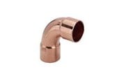 Kobberrør og fittings - Viega Bøjning 90° muffe/muffe 28 mm kobber - 100193
