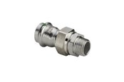 Pressrør og fittings - Viega Sanpress Inox overgangsforskruning 35 x 1 1/4" Rustfritstål / blank - 438340