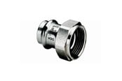 Pressrør og fittings - Viega Sanpress Inox tilslutningsforskruning 15 mm x 1/2" rustfrit stål - 437572