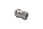 Pressrør og fittings - Viega Sanpress Inox overgang 28 mm x 1" rustfrit stål, 436650 - 436650