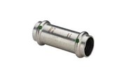 Pressrør og fittings - Viega Sanpress inox skydemuffe 22 mm rustfrit stål - 436391