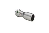 Pressrør og fittings - Viega Sanpress Inox XL reduktion 76,1 x 54 mm rustfrit stål - 483135