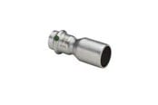 Pressrør og fittings - Viega Sanpress Inox reduktion 54 x 42 mm rustfrit stål - 436360