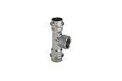 Pressrør og fittings - Viega Sanpress Inox T-stykke 54 mm x 1/2" x 54 mm rustfrit stål - 437237