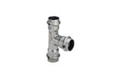 Pressrør og fittings - Viega Sanpress Inox T-stykke 28 x 18 x 28 mm rustfrit stål - 435967