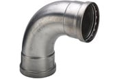 Pressrør og fittings - Viega Sanpress Inox XL bøjning 90° 76,1 Rustfritstål/blank, 482596 - 482596