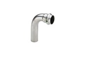 Pressrør og fittings - Viega Sanpress Inox bøjning 90° 42 Rustfritstål/blank, 435752 - 435752