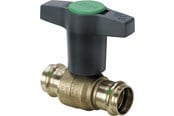 Fittings - Viega Easytop kuglehane 54 mm rødgods - 746438