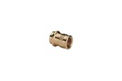Pressrør og fittings - Viega Sanpress overgang 18 x 3/4" muffe/muffe rødgods - 294519