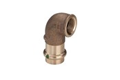 Pressrør og fittings - Viega Sanpress overgangsvinkel 90° 15 x 1/2" rødgods - 108441
