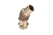 Pressrør og fittings - Viega Sanpress bøjning 45° 22 Rødgods/blank, 110949 - 110949