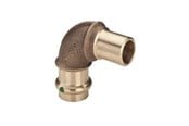 Pressrør og fittings - Viega Sanpress bøjning 90° 22 Rødgods/blank, 108120 - 108120