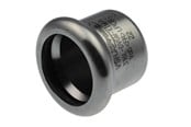 Pressrør og fittings - Vsh Fabrieken Vsh endestykke 15 mm syrefast - 6191011