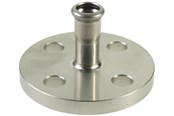 Pressrør og fittings - Vsh Fabrieken Vsh overgangsflange 88,9 mm syrefast - 6204132