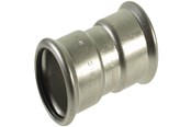 Pressrør og fittings - Vsh Fabrieken Vsh muffe 88,9 mm syrefast - 6204165