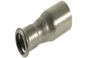 Pressrør og fittings - Vsh Fabrieken Vsh reduktion muffe/nippel 108x76,1 mm syrefast - 6204264