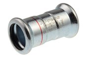 Pressrør og fittings - Vsh Fabrieken Vsh dobbeltmuffe muffe/muffe 15 mm fz - 6201360
