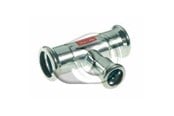Pressrør og fittings - Vsh Fabrieken Vsh tee muffe/muffe/muffe 18x15x18 mm fz - 6202581