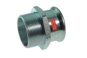 Pressrør og fittings - Vsh Fabrieken Vsh overgang muffe/nippel 18 mm x 1/2 fz - 6202295