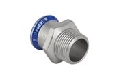 Pressrør og fittings - Geberit Mapress overgang rustfri 15x3/4 med n - 31714