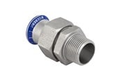 Pressrør og fittings - Geberit Mapress forskruning rustfri 22x12 med n, 35364 - 35364
