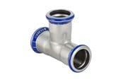 Pressrør og fittings - Geberit Mapress tee rustfri 28 mm - 31005
